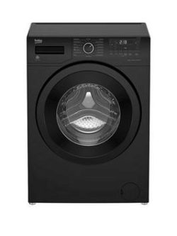 Beko Ws832425B 8Kg Load, 1300 Spin Washing Machine - Black